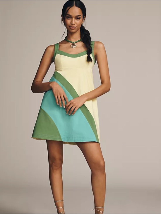 Anthropologie Dresses & Skirts - NWT Anthropologie Maeve Sleeveless Scoop Neck Mini Babydoll Dress